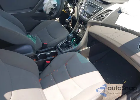 2016 Hyundai Elantra Se from USA, damaged, VIN KMHDH4AE6GU634553